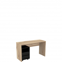 Zestaw Biurko z kontenerkiem 24NWLZ07 TYP-07 AGAPI Dąb Grand Naturalny Podstawowe