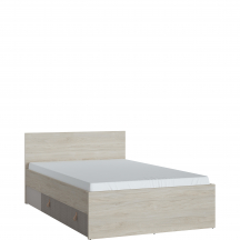 Łóżko 120 x 200 DEIZ02 DENIM Podstawowe