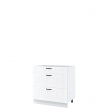 Szafka dolna stojąca 3 szuflady DS. 8/3 LORA Podstawowe (1)