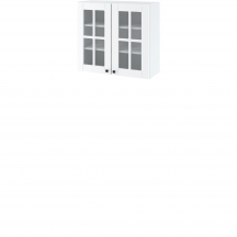 Szafka górna wisząca z witryną 2 drzwi WW 8/72 LORA Podstawowe (1)