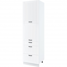 Szafka dolna wysoka słupek 2 drzwi 3 szuflady SPD 6/3 LORA Podstawowe (1)