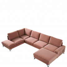 Narożnik z funkcją spania i pojemnikiem L3F+L2F+R1F FLAVIO Podstawowe