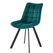 Krzesło metalowe K-332 Turkus Podstawowe