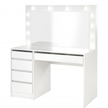 HOLLYWOOD XL Halmar Toaletka z lustrem i oświetleniem Podstawowe