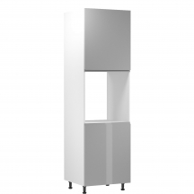 Szafka dolna wysoki słupek pod zabudowę piekarnika 2 drzwi D60P Prawa ASPEN Podstawowe (2)