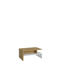 Ława MWTT02 Dąb Artisan / Biały Alpejski Podstawowe