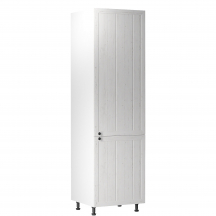 Szafka dolna wysoki słupek pod zabudowę lodówki 2 drzwi D60ZL Prawa PROWANSJA Podstawowe