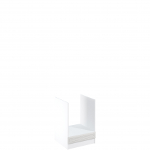 Szafka dolna pod zabudowę piekarnika D60ZK SYCYLIA WHITE Podstawowe