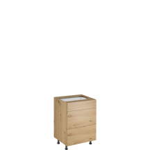 Szafka dolna stojąca 3 szuflady D60S3 LANGEN Podstawowe (1)