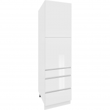 Szafka dolna wysoka słupek 2 drzwi 3 szuflady SPD 6/3 CAMPARI Podstawowe (1)