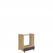 Szafka dolna stojąca pod zabudowę piekarnika GLA-17D GLAMOUR BLUE Podstawowe