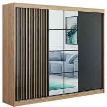 Szafa przesuwna 250 z lustrem ROCCO Podstawowe
