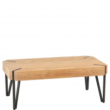 EMILY dąb złoty-czarny Halmar Ława Podstawowe