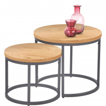 OREO dąb złoty Halmar Ława zestaw Podstawowe