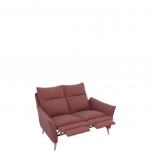 Sofa z wysokim oparciem i funkcją relaksu manualną 2RF INES Podstawowe