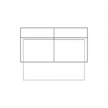 Element 2,5F z funkcją spania LEONARDO Szkic