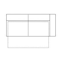 Segment 3F z funkcją spania Prawy MIA Szkic