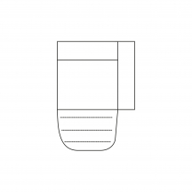 Segment 1,5 RF Prawy z relaksem elektrycznym MIA Szkic