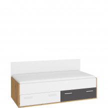 Łóżko 90 x 200 ze stelażem HEY-10 HEY Podstawowe (2)