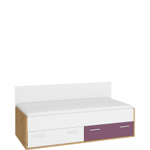 Łóżko 90 x 200 ze stelażem HEY-10 HEY Podstawowe (1)