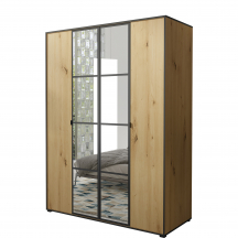 Szafa OSLO I 150 z lustrem Podstawowe