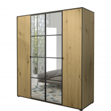 Szafa OSLO I 180 z lustrem Podstawowe