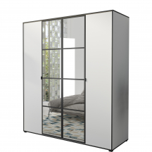 Szafa OSLO I 180 z lustrem Podstawowe