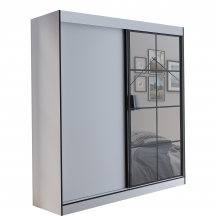 Szafa OSLO II 180 z lustrem Podstawowe