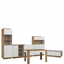 Zestaw mebli do jadalni 7 HYBRID Podstawowe (1)