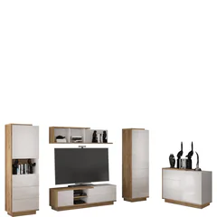 Zestaw mebli do salonu 4 HYBRID Podstawowe (1)