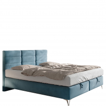 Łóżko tapicerowane LOGAN 160 x 200 z pojemnikiem Podstawowe