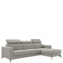 Narożnik z funkcją spania i pojemnikiem S2FL+OTOR AMARO Podstawowe