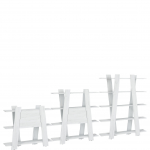 Zestaw regałów 2 VIA Podstawowe (1)