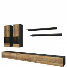 Meblościanka do salonu 24Z6BM10 TYP-10 BAROS Podstawowe