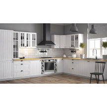 Zestaw mebli kuchennych 230 x 390 cm Sosna Andersen PROWANSJA Podstawowe