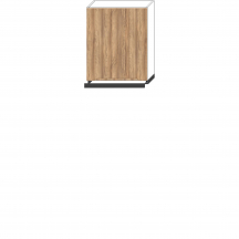 Szafka górna wisząca z okapem 1 drzwi W60/88 SLIM ZOYA Podstawowe (1)