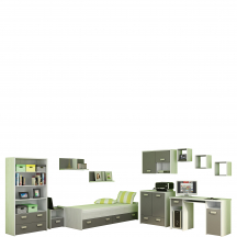 Zestaw mebli młodzieżowych 3 KITTY Podstawowe (2)