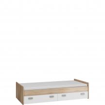 Łóżko 90 x 200 niskie ze stelażem KIT-04 KITTY Podstawowe