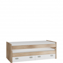 Łóżko 90 x 200 podwójne ze stelażem KIT-07 KITTY Podstawowe