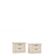 Szafki nocne 2 szt. KSMK021ST-D43 KASHMIR Podstawowe