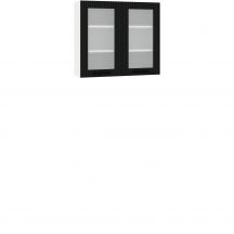 Szafka górna wisząca z witryną 2 drzwi WS80 KATE Podstawowe (2)