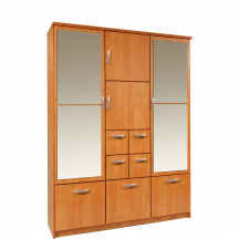 Garderoba BARCELONA 150 z lustrami Podstawowe