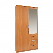 Garderoba z lustrem PARIS 100/40 Podstawowe