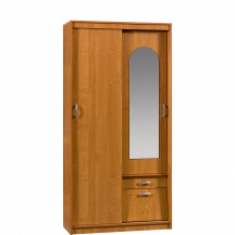 Garderoba ALEKSANDER 3 z lustrem Podstawowe