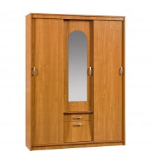 Garderoba ALEKSANDER 4 z lustrem Podstawowe