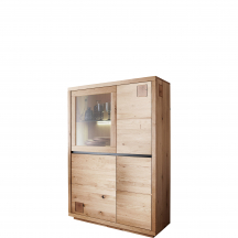 Kredens I drewniany z dzikiego dębu Lewy WZ-0159-6701 WZ-0159 DĄB Podstawowe