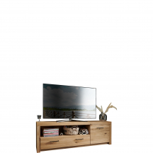 Szafka RTV II drewniana z dębu olejowanego WZ-0169-1101 WZ-0169 Podstawowe