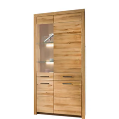 Witryna II drewniana z dębu olejowanego Lewa WZ-0169-0311 WZ-0169 Podstawowe (2)