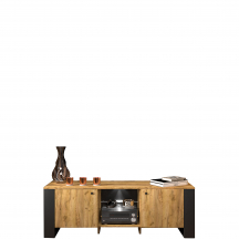 Szafka RTV 2D/140 WOOD Podstawowe