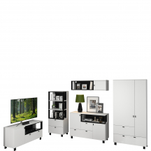 Zestaw mebli do salonu 4 VEGAS Podstawowe (1)